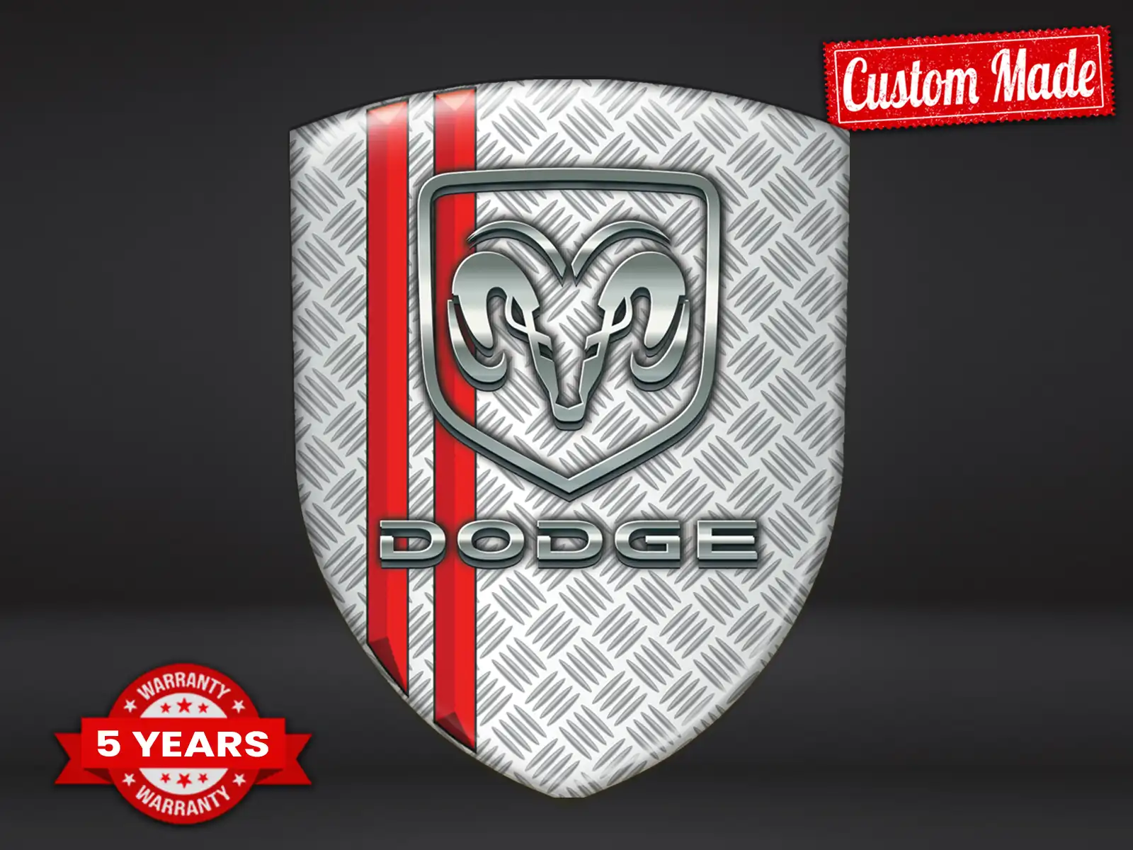 Dodge Stickers Vitre Automobile Max Robuste Look Pro